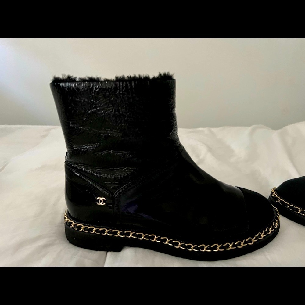 Chanel Short Boots-EXCELLENT condition. Worn 4 times. Authentic